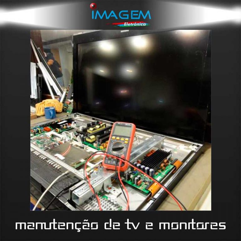 Manutenção de TV e Monitores Imagem